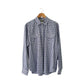 PW5818133 - Pelaco blue check casual shirt - Regular Fit
