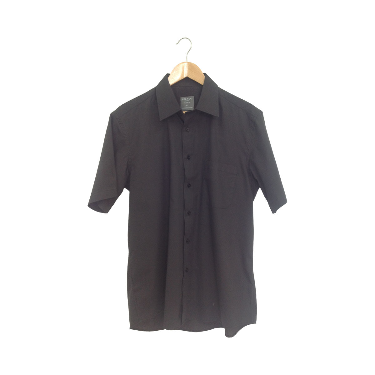 PELACO Short Sleeve Shirt - White and Black colours
